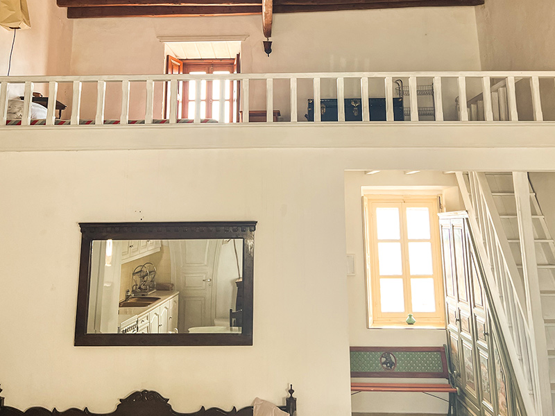 Patmos Traditional Cottage in Chora under the Monastery